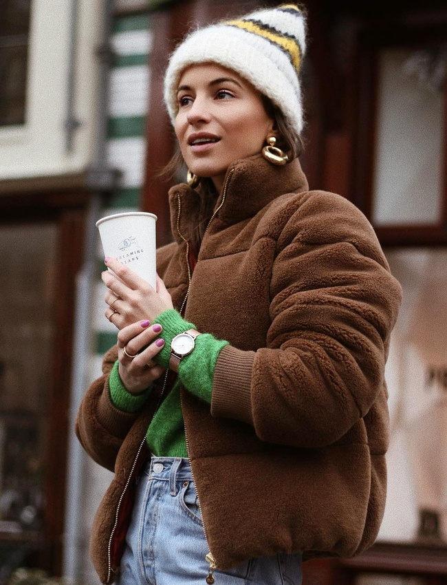 Ne jamais renoncer - et ce m�me en hiver - � sophistiquer ses looks casual/cosy !