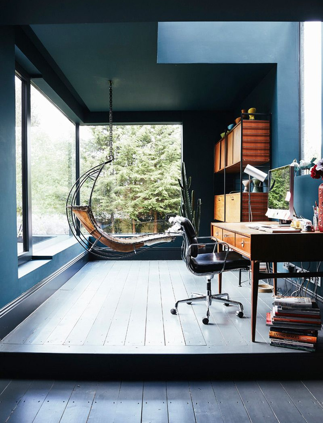 Toujours pr�voir dans son bureau un petit endroit o� d�compresser...