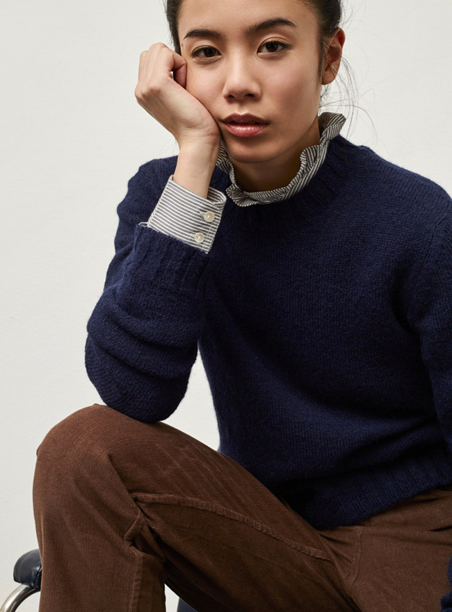 Le petit col volant�, l'atout romantique des looks casual