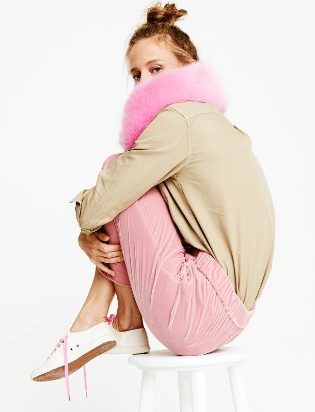 Oui au t�lescopage entre glamour girly et style casual !