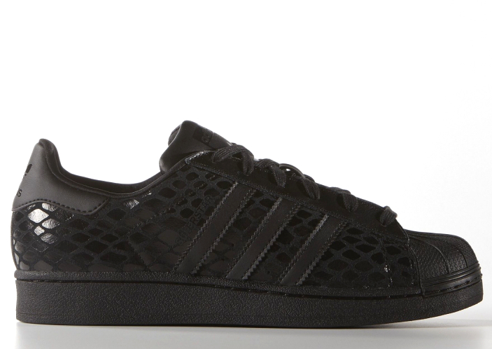 adidas superstar noir porté