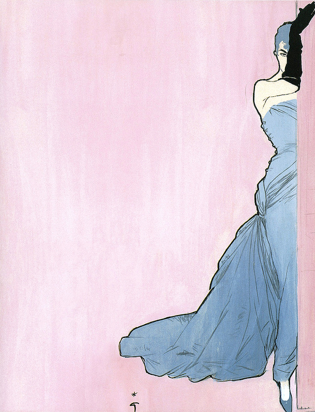 Bleu fum�e + touche de noir = le bon mix