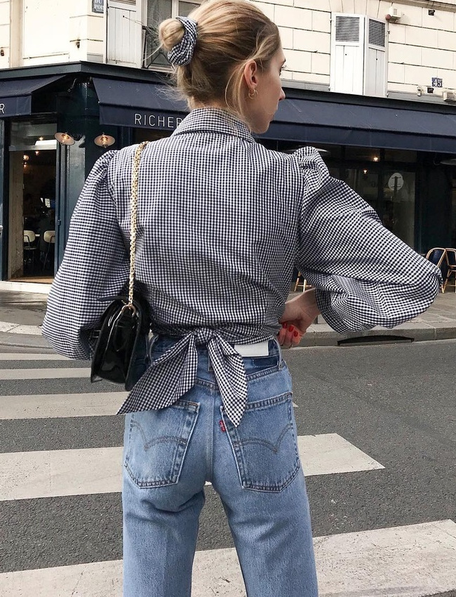 Rien de tel qu'un jean pour apaiser les hauts sophistiqu�s, voire girly