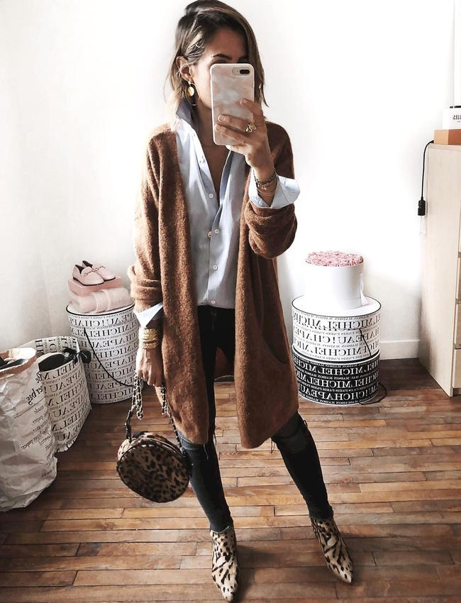 Le long gilet, l'atout cosy id�al pour adoucir un look !