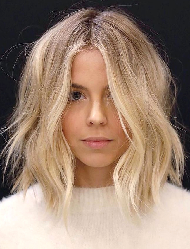 Vaguement ondul�, ce carr� long a tout bon !