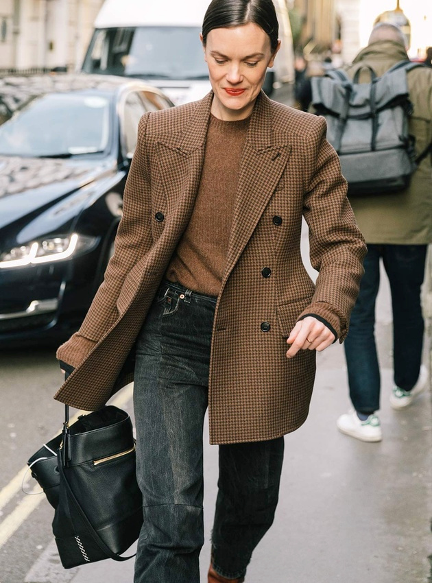 Marron + noir d�lav� = le bon mix