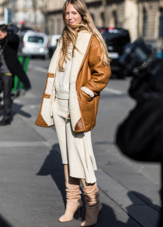 Le grand froid sied bien au look seventies !
