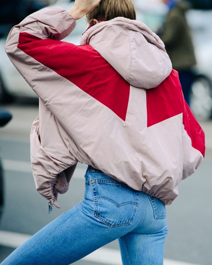 Graphique et r�tro, ce blouson a tout de la gourmandise fashion !