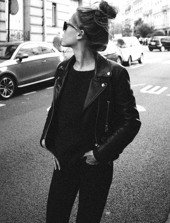 Perfecto + chignon coiff�/d�coiff� = le bon mix