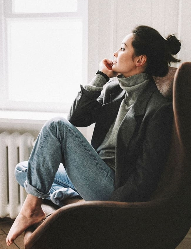 M�lant casualness, tailoring et nonchalance, ce look a tout bon !