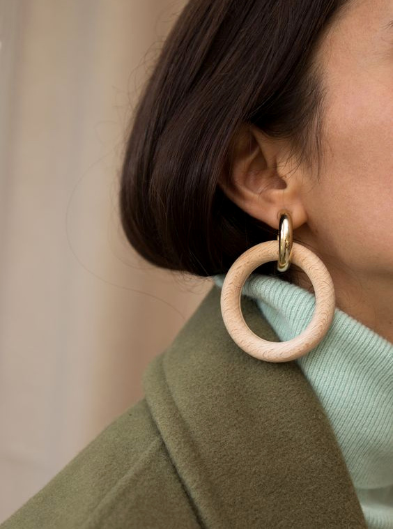 Kaki + vert d'eau + beige ros� = le bon mix