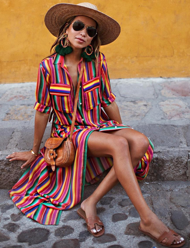 Il n'y a pas que les sobres rayures horizontales dans la vie !