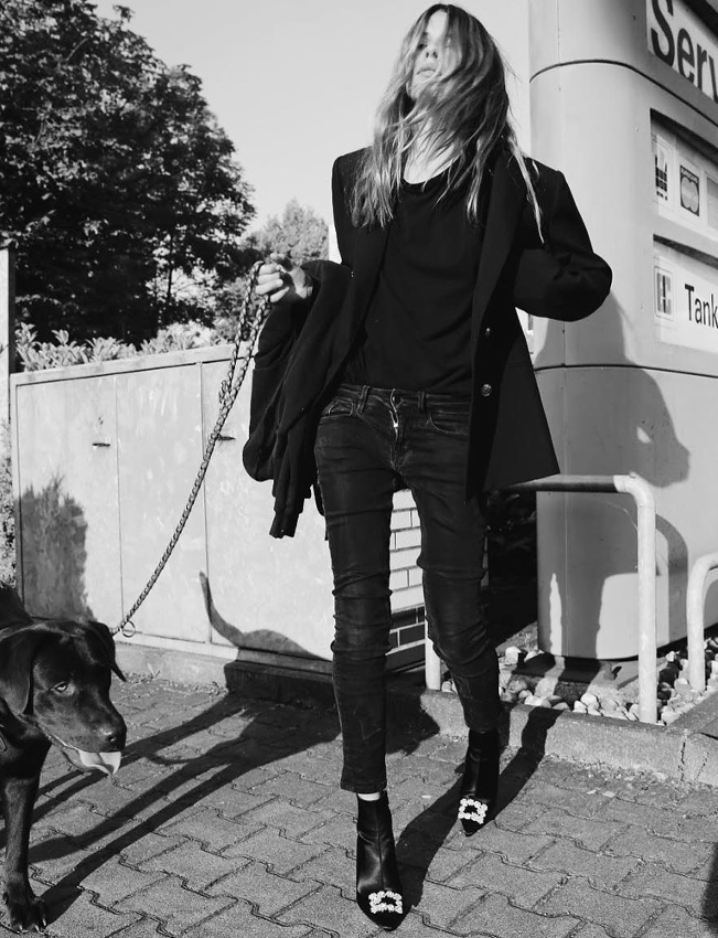 Le parfait total look noir #256