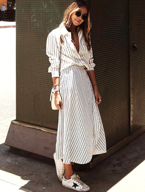 Rayures + rayures = le bon mix