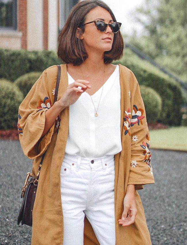 Cet �t�, le kimono remplace le trench !