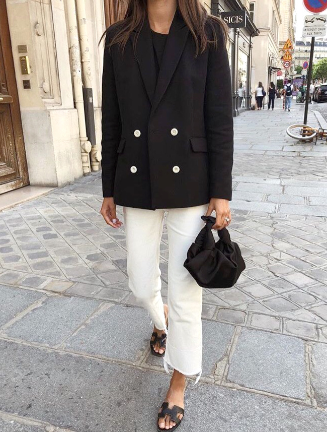 Le parfait look noir et blanc #105