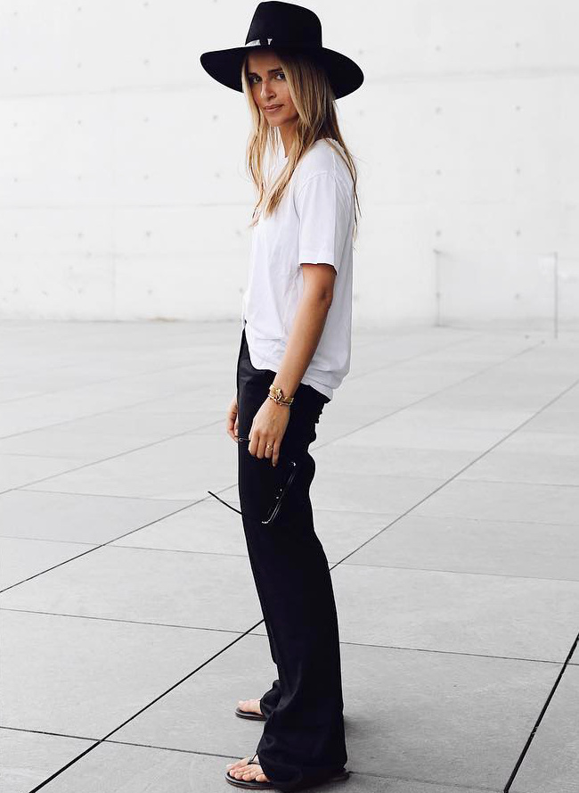 Le parfait look noir et blanc #106