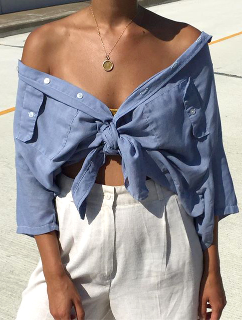 La chemise d'homme, cette pi�ce aux mutations in�puisables...