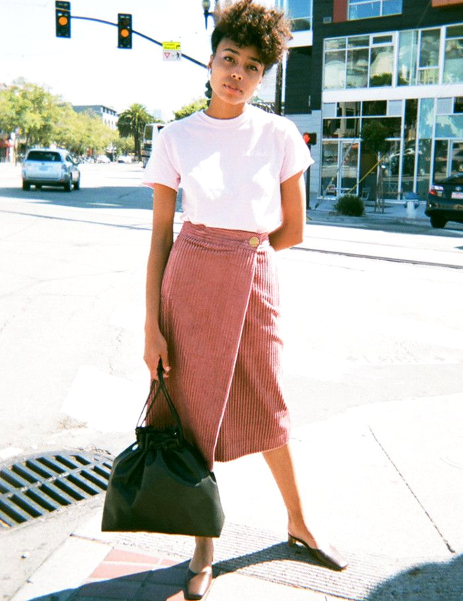 Blanc + vert bouteille + rose = le bon mix