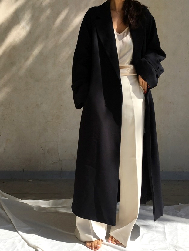 M�lant nonchalance, cosyness et �l�gance, ce look a tout bon !