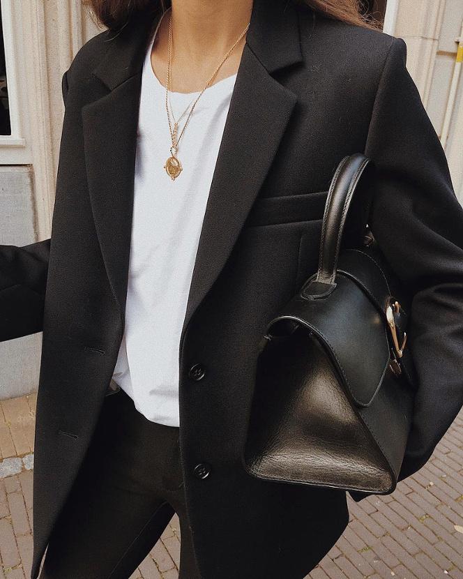 Le parfait look noir et blanc #111