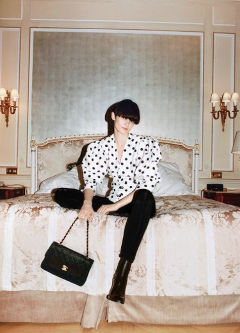 Le parfait total look noir et blanc #27