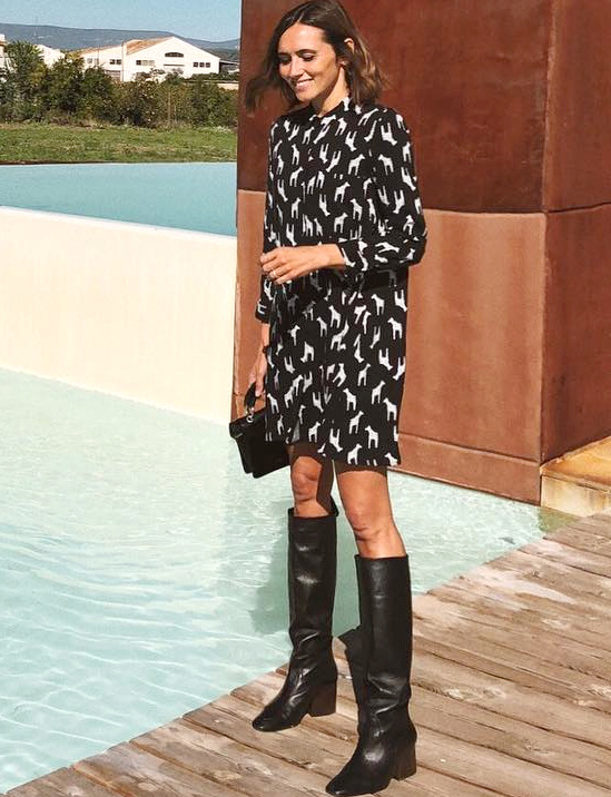 Le parfait total look noir et blanc #33