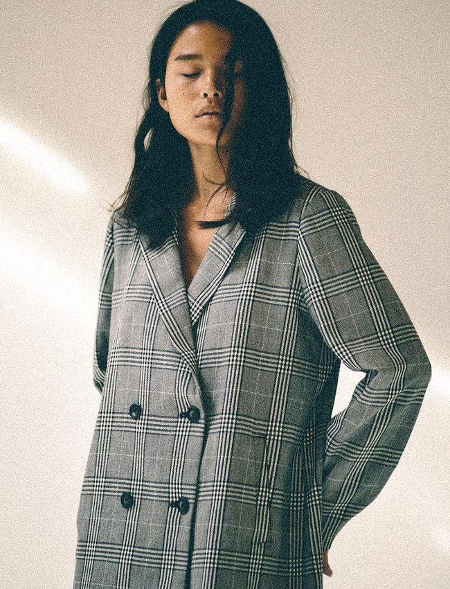 D�gaine naturelle + blazer XL = le bon mix