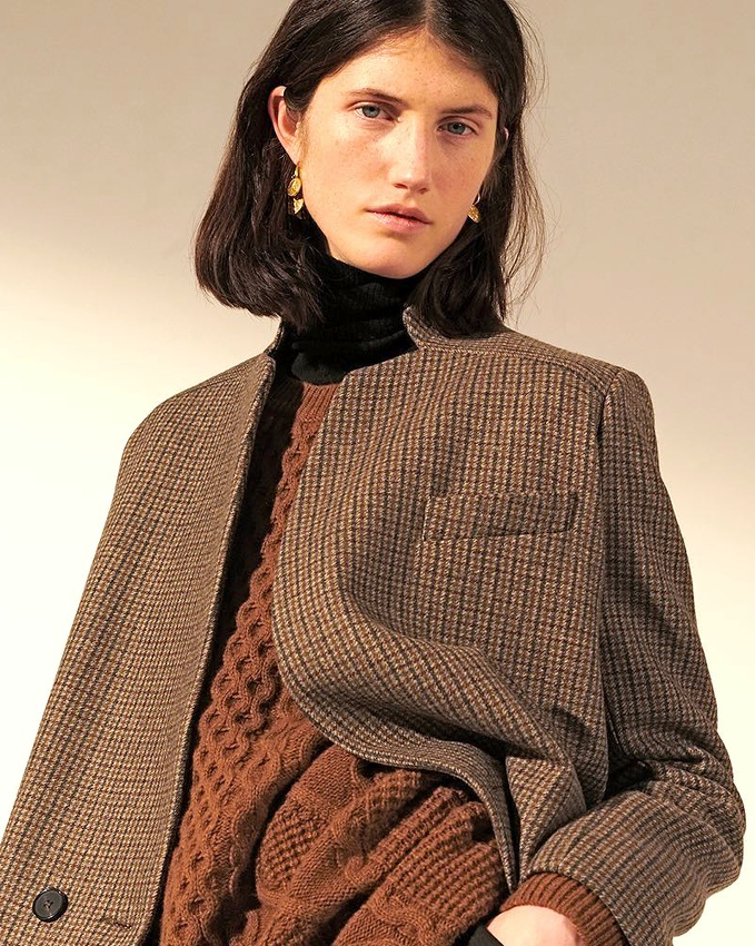 Cama�eu de teintes et mix and match de mati�res font souvent bon m�nage !