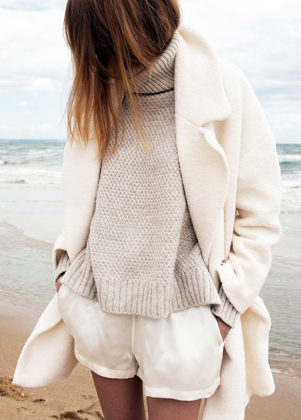 En d�pit d'�tre incoh�rent m�t�orologiquement parlant, ce look ne manque pas de charme !