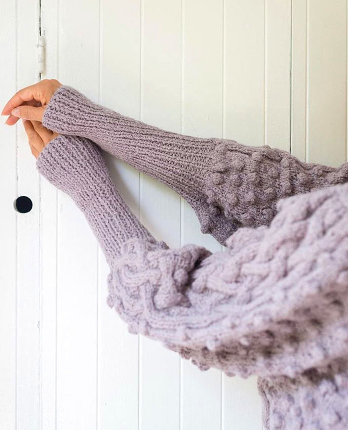 Longs poignets �troits + manches ballons = le bon mix