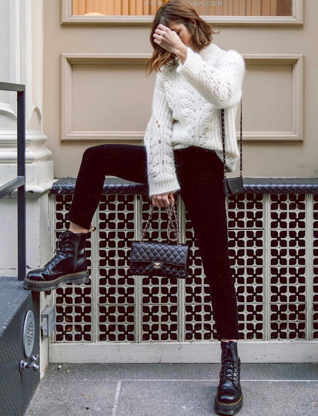 Le parfait look noir et blanc #118