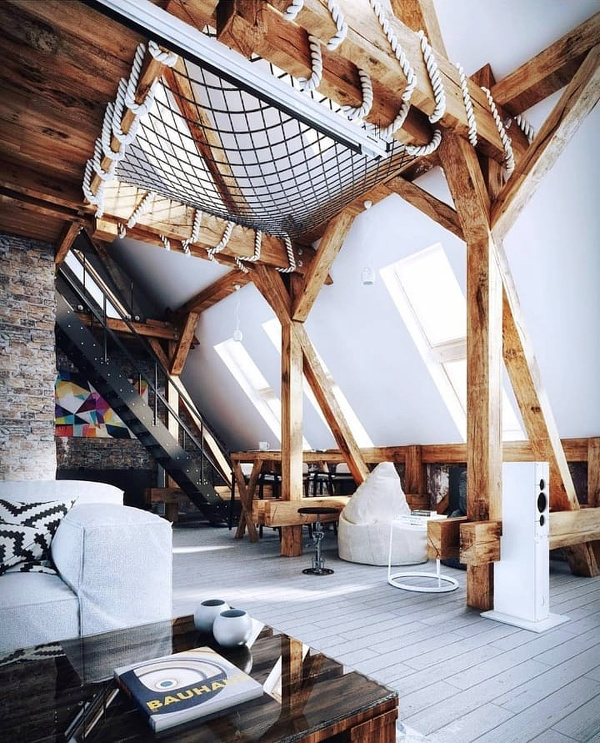 La mezzanine-hamac : le Graal !