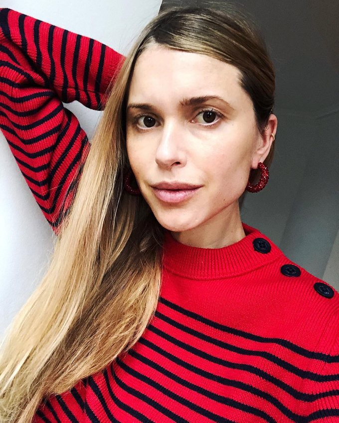 Rayures marini�re + textures scintillantes = le bon mix