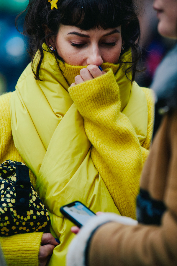 Cama�eu de teintes et clash des textures font souvent bon m�nage !