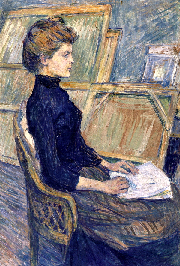 L'�l�gance d'un port de t�te permet souvent de se passer d'artifices