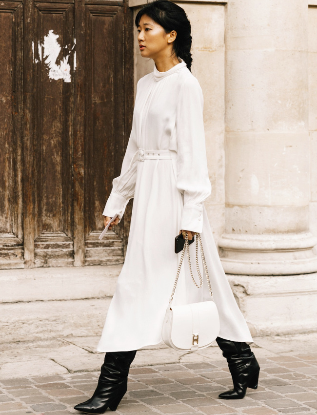 Le parfait look noir et blanc #123