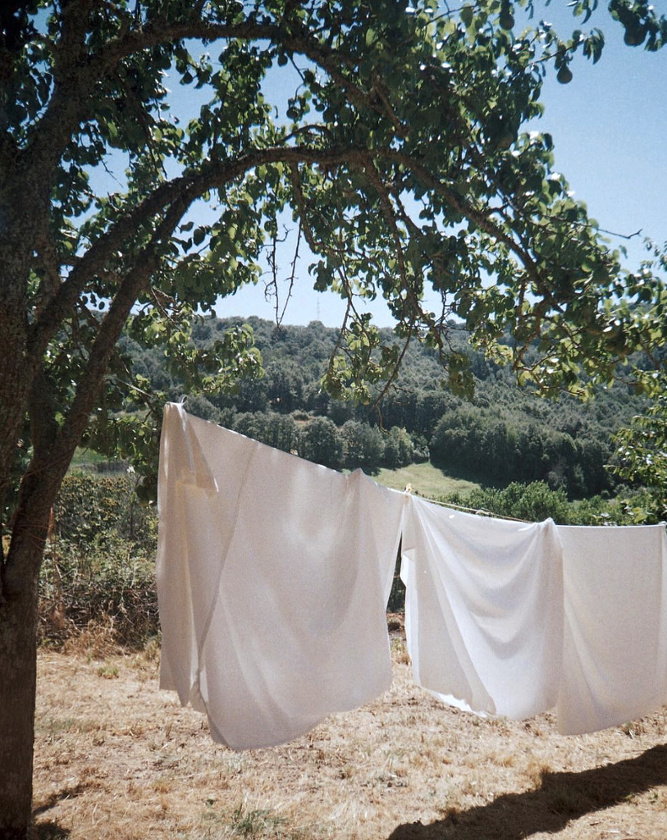 Rien de tel que l'odeur des draps s�ch�s au grand air !