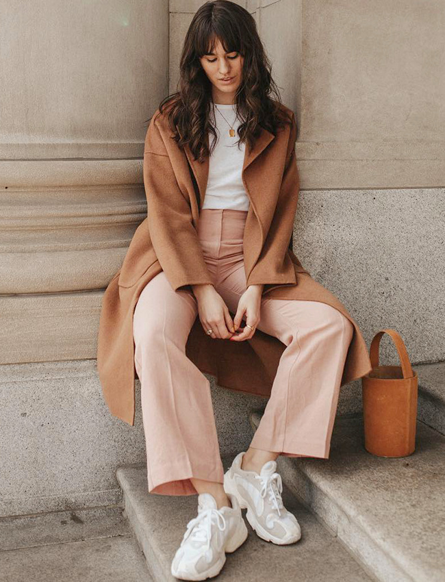 Caf� au lait + blanc + vieux rose = le bon mix