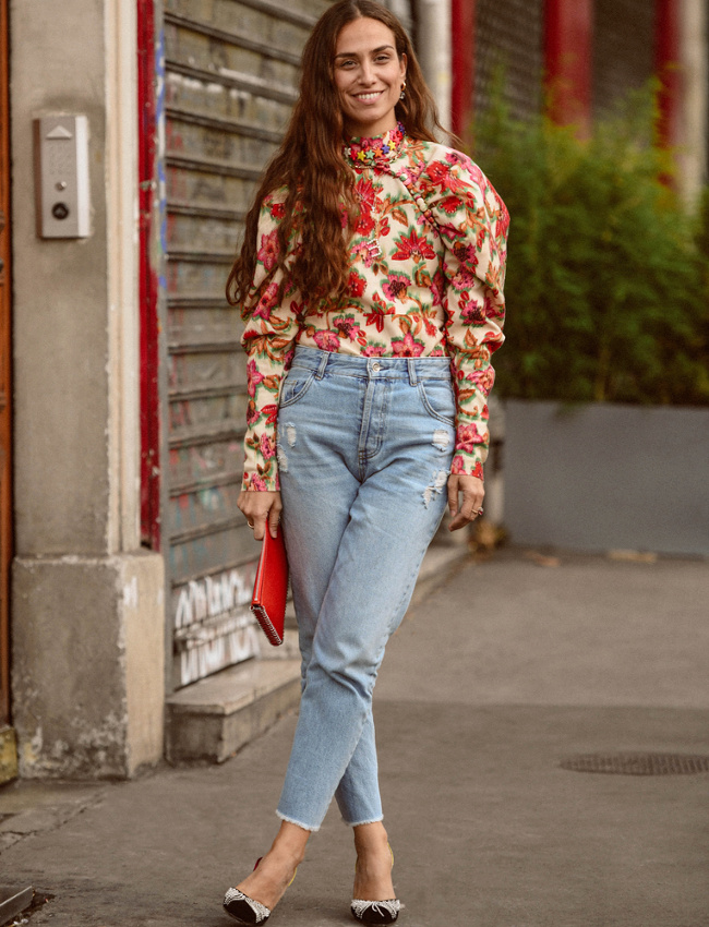 Le jean, le meilleur ami des hauts ultra sophistiqu�s !