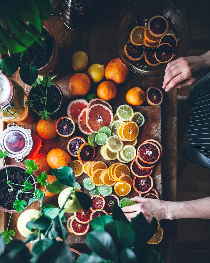 Se nourrir de couleurs...