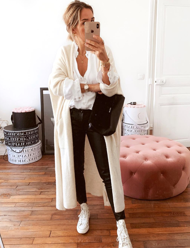 Le maxi gilet, un trench comme un autre...