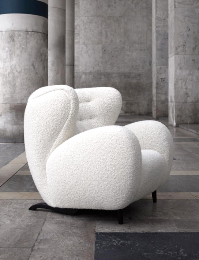 Envie d'un fauteuil aux allures de cocon maternel...