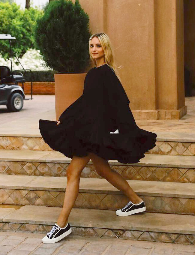 Oui aux mini robes � l'ampleur g�n�reuse !