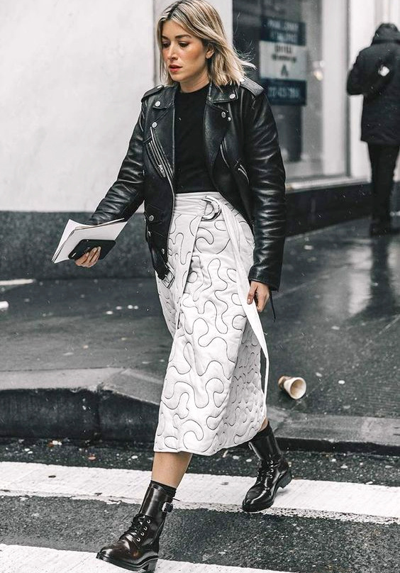 Le parfait look noir et blanc #129