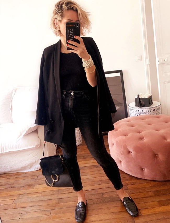 Le parfait total look noir #265