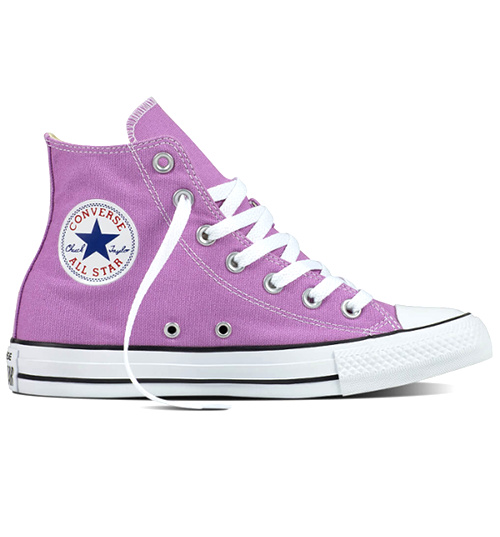 converses violettes