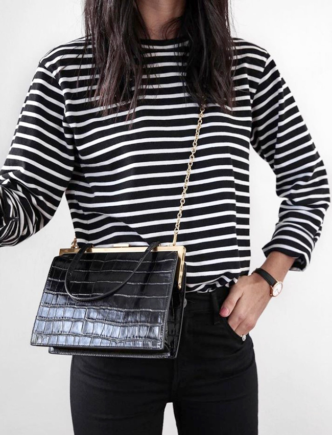 Le parfait look noir et blanc #133