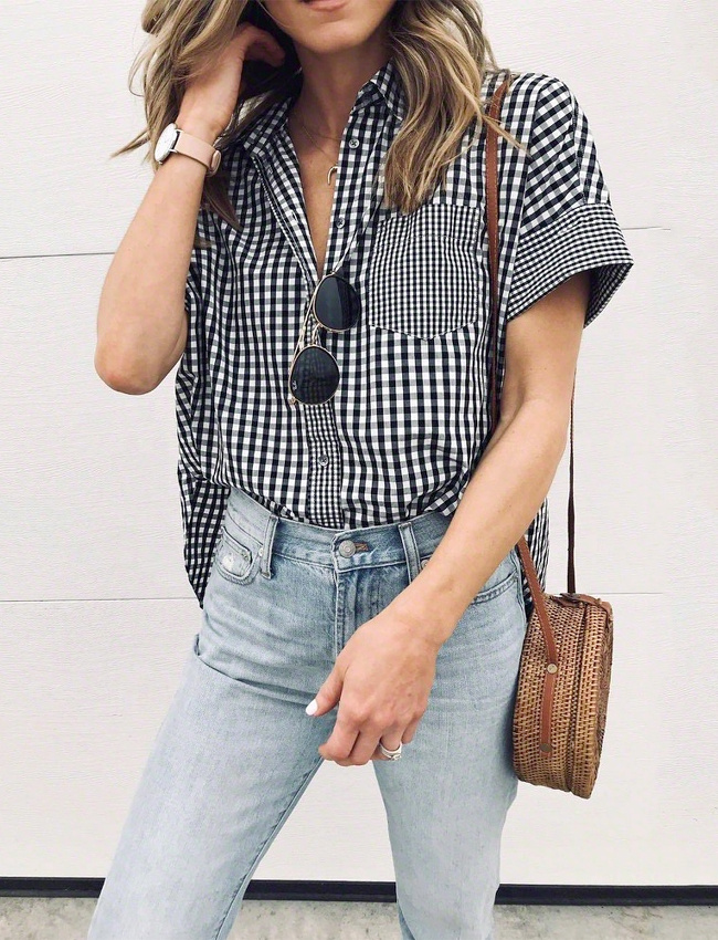 Pour ou contre le mix and match d'imprim�s vichy sur une m�me pi�ce ?