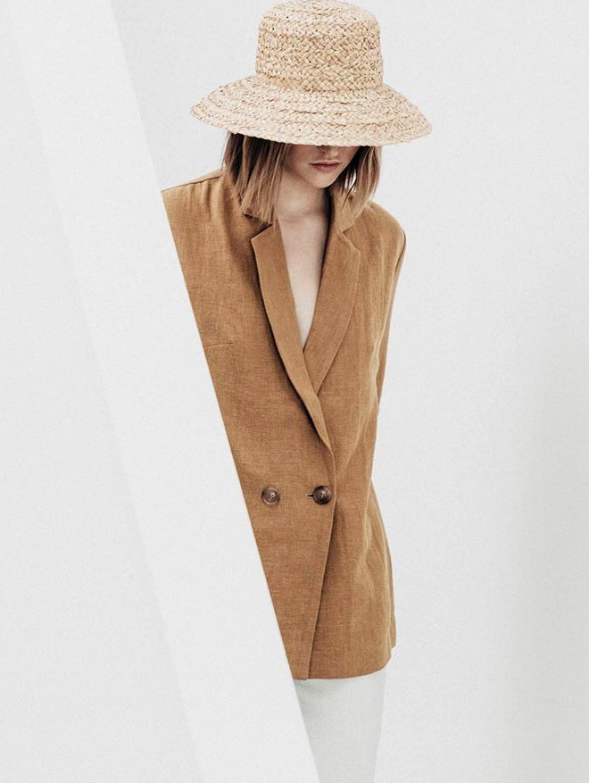 Le chapeau cloche en paille tress�e, une bonne alternative au canotier !